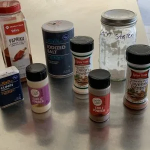 Fajita seasoning mix