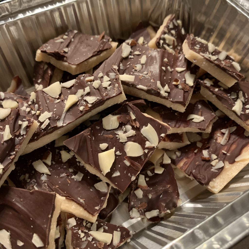 Easy english toffee candy
