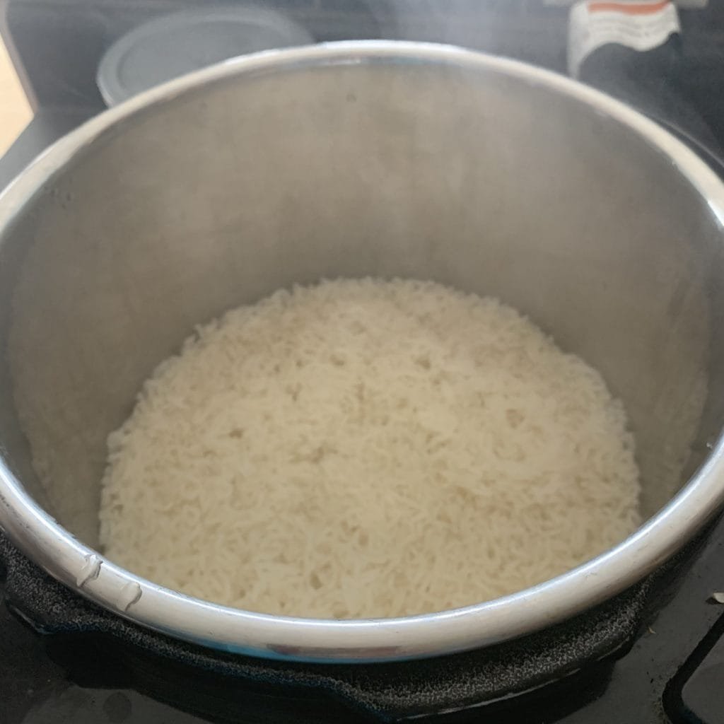 quick cooker white rice for stir fry meal