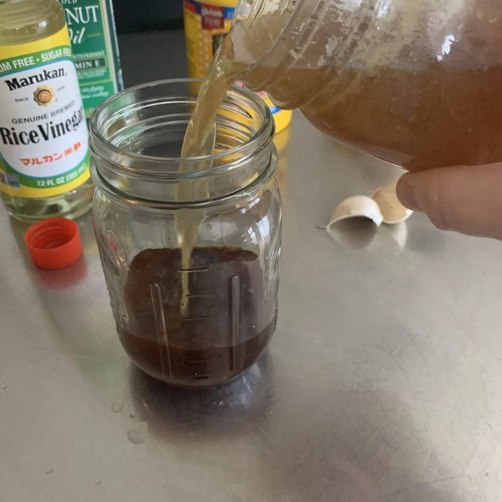 add chicken broth to easy stir fry sauce recipe