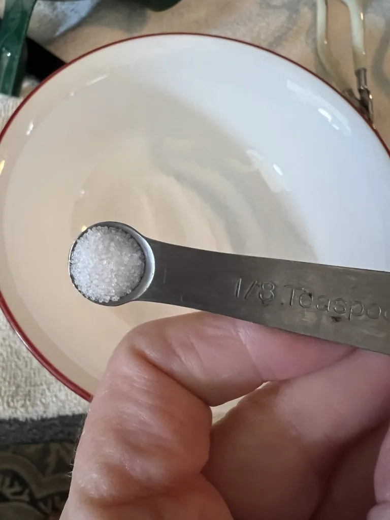 salt for beans
