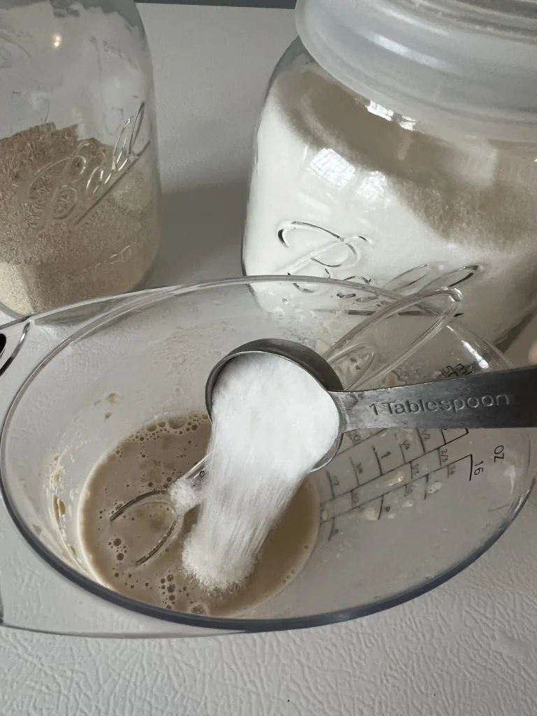 sugar for dilly onion bread recipe